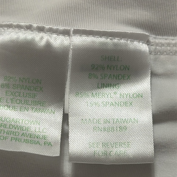 Lilly Pulitzer Resort White Perfect Match Jacquard Alia Skort Sz Medium Preppy - Picture 8 of 10